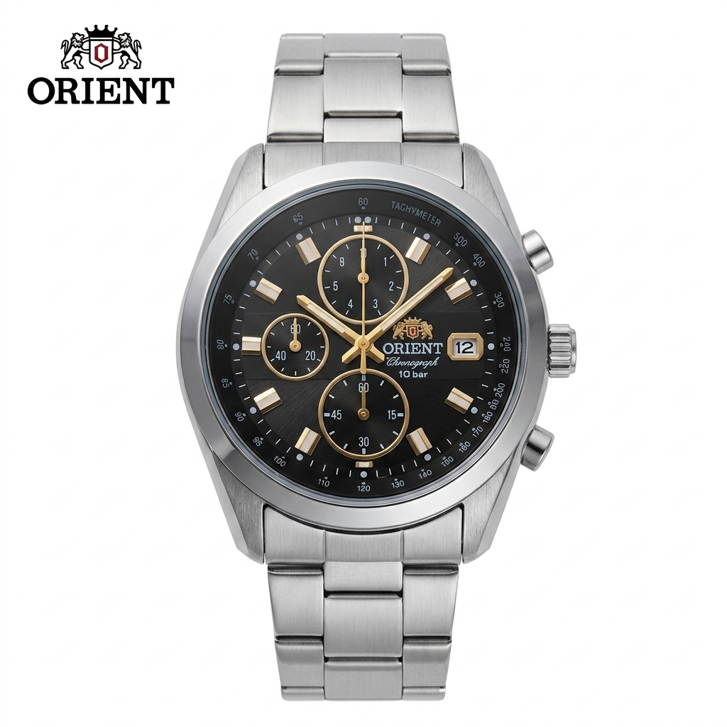 Seiko Watch Presage - Montre chronographe à quartz pour homme