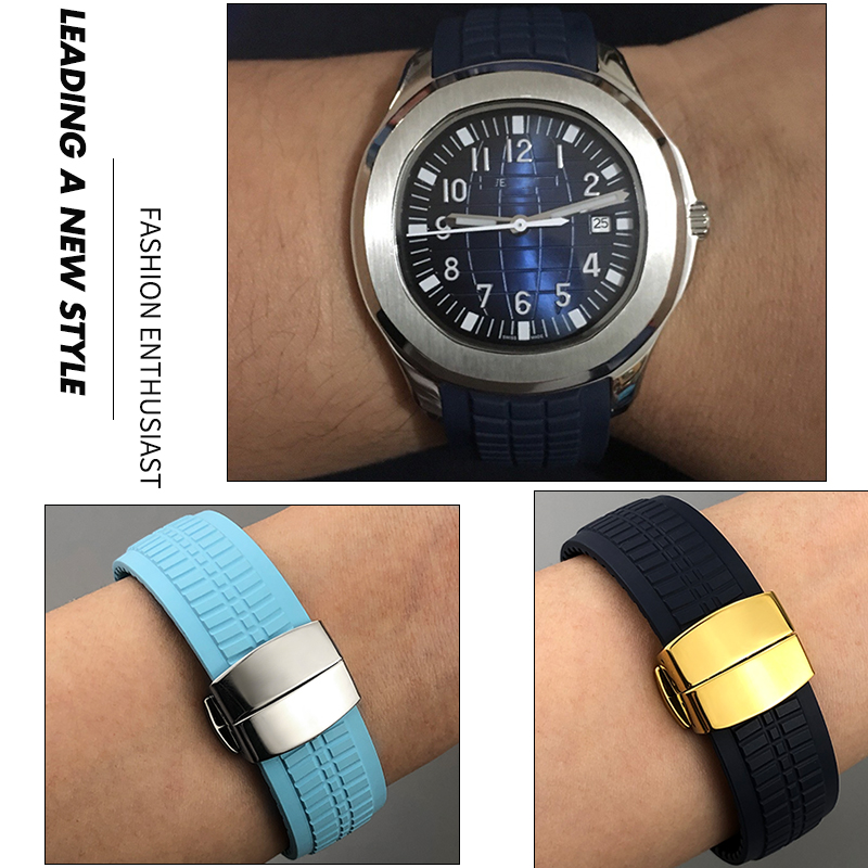 Bracelet de montre en caoutcho - Patek Philippe Watch Aquanaut avis et prix
